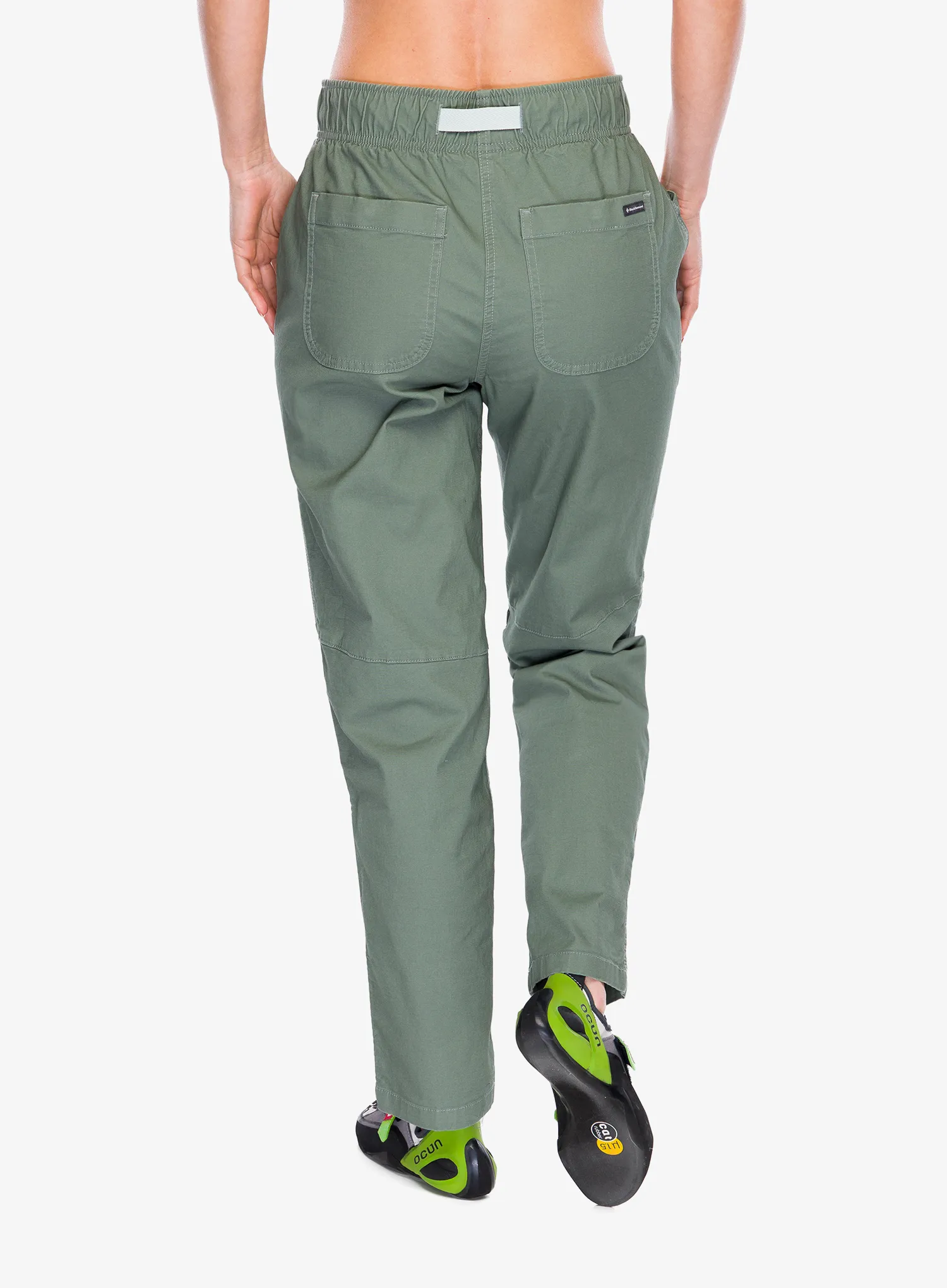 Moteriškos laipiojimo kelnės Black Diamond Ethos Pants - laurel green