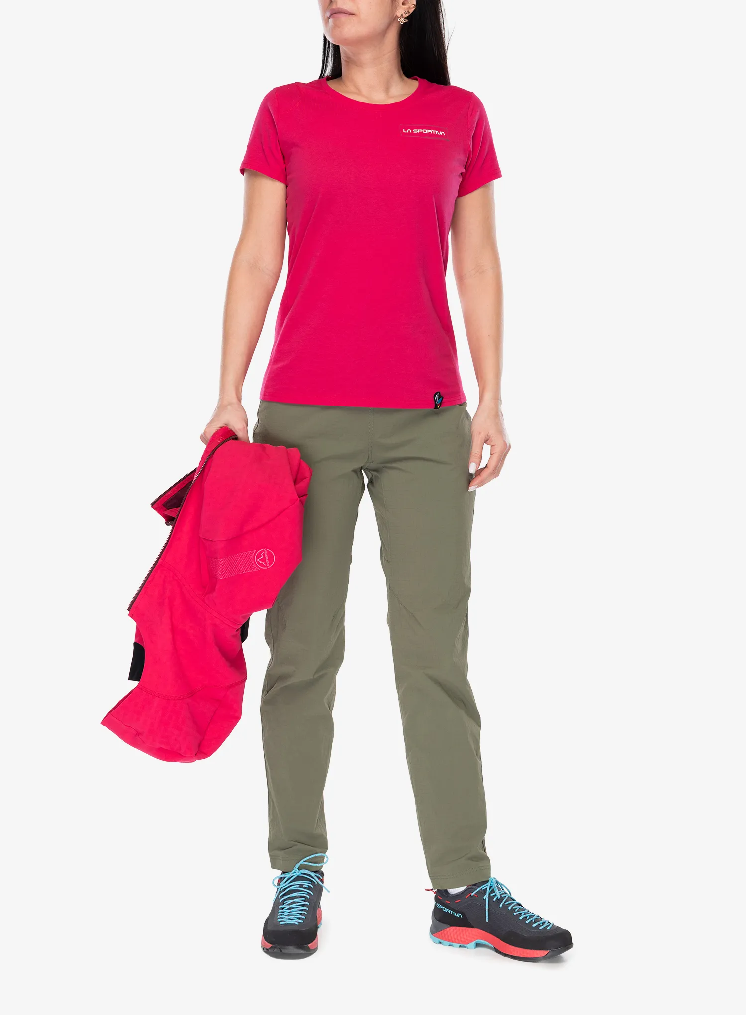Moteriškos laipiojimo kelnės La Sportiva Helixir Pants - night sky/cypress