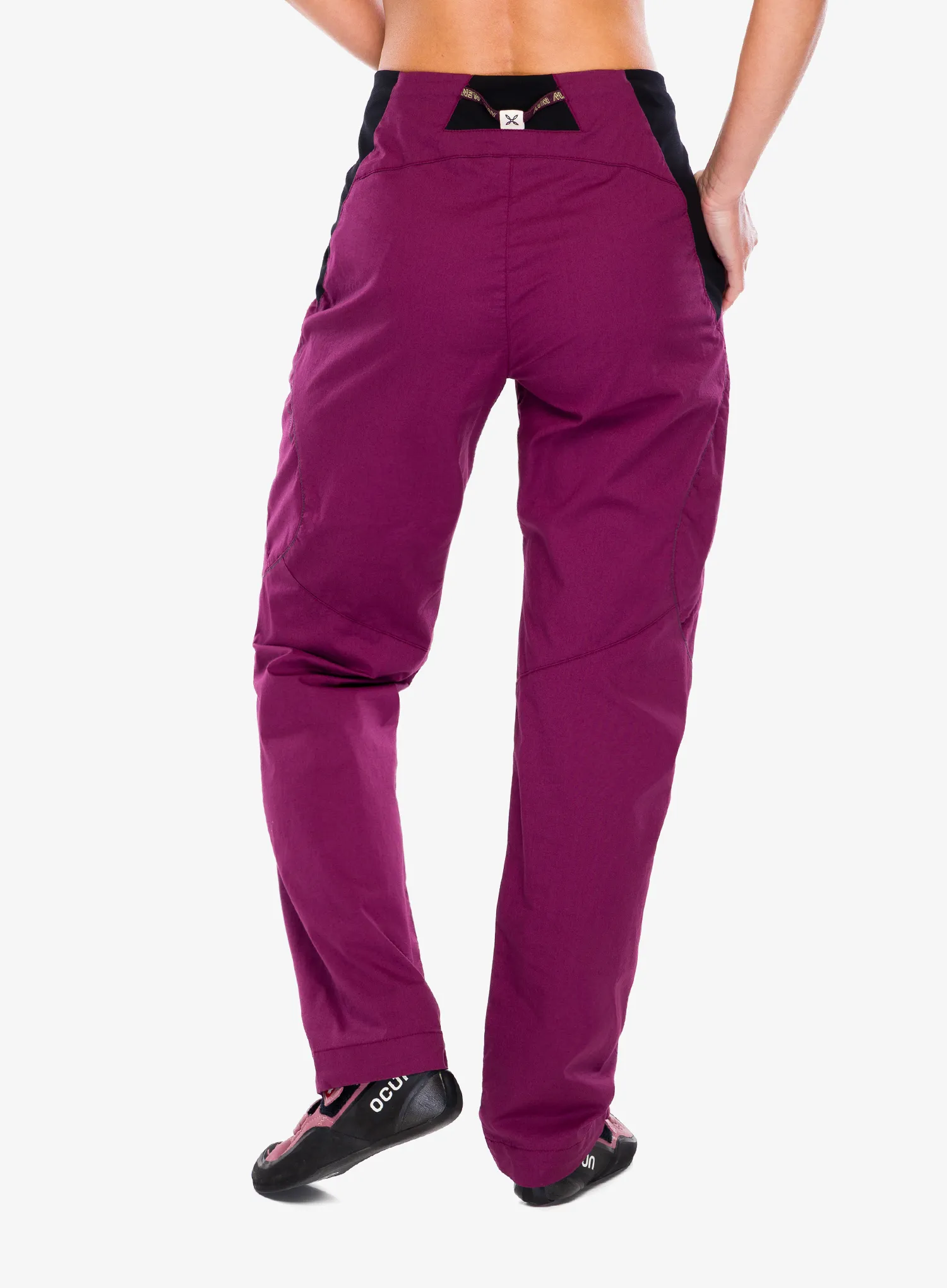 Moteriškos laipiojimo kelnės Montura Guna Pants - faded wine red 