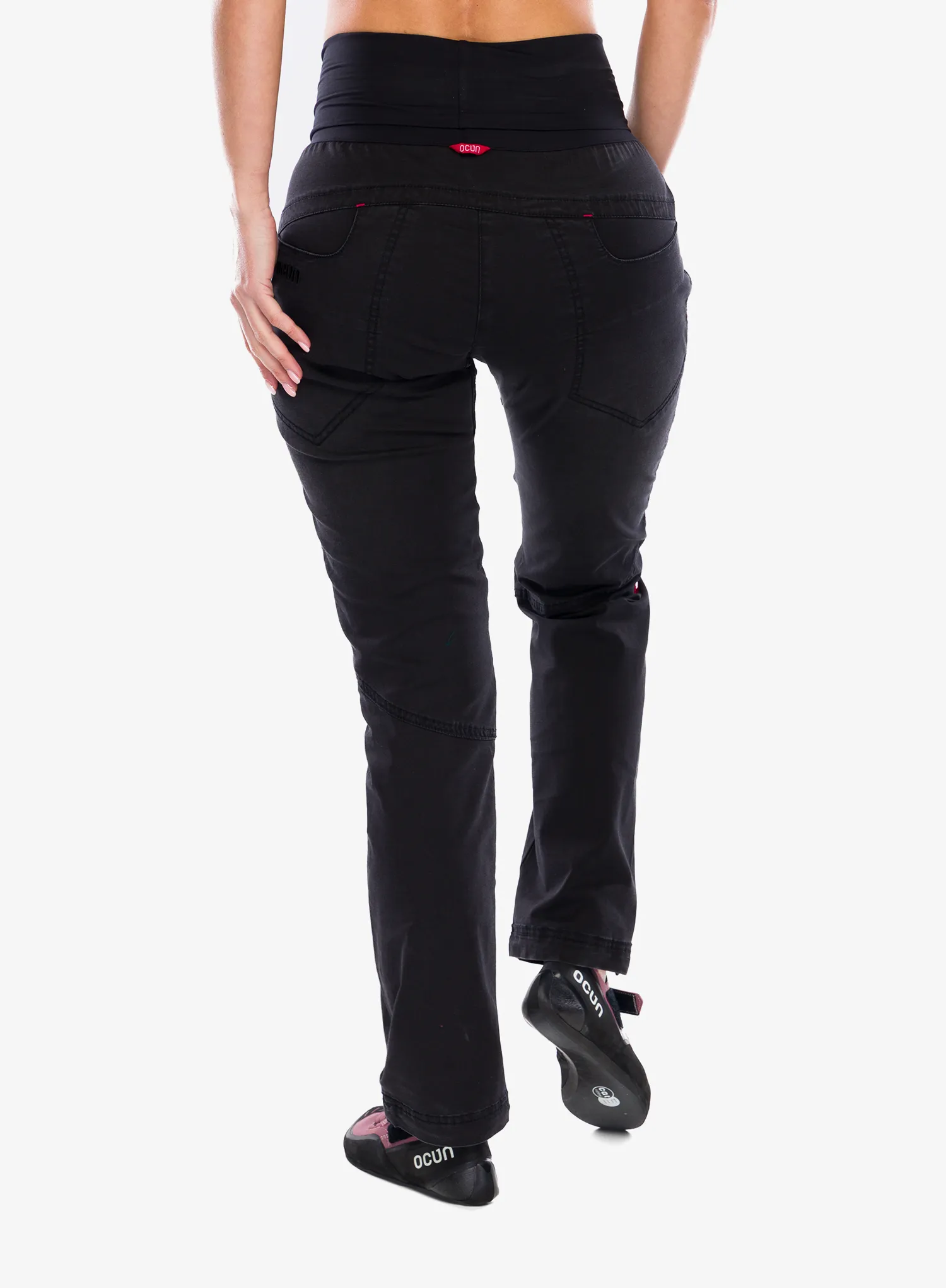 Moteriškos laipiojimo kelnės Ocun Noya Jeans Organic Pants - black