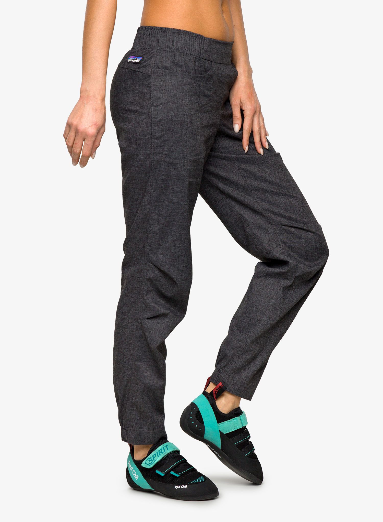 Moteriškos laipiojimo kelnės Patagonia Hampi Rock Pants - ink black