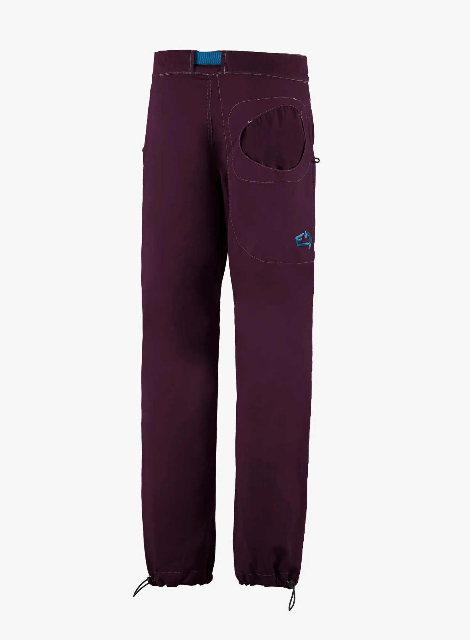 Laipiojimo kelnės E9 Rondo Over Belt - eggplant