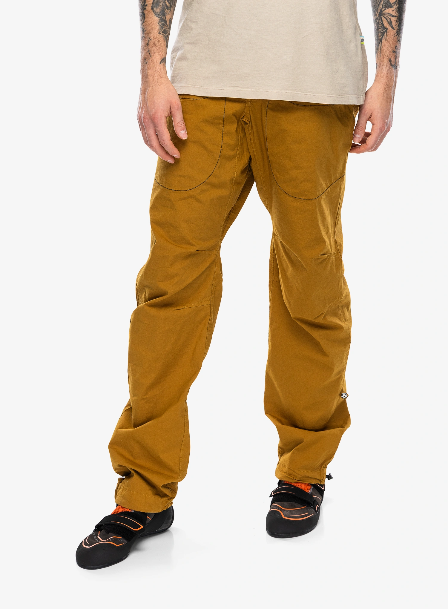 Laipiojimo kelnės E9 Rondo Slim - caramel