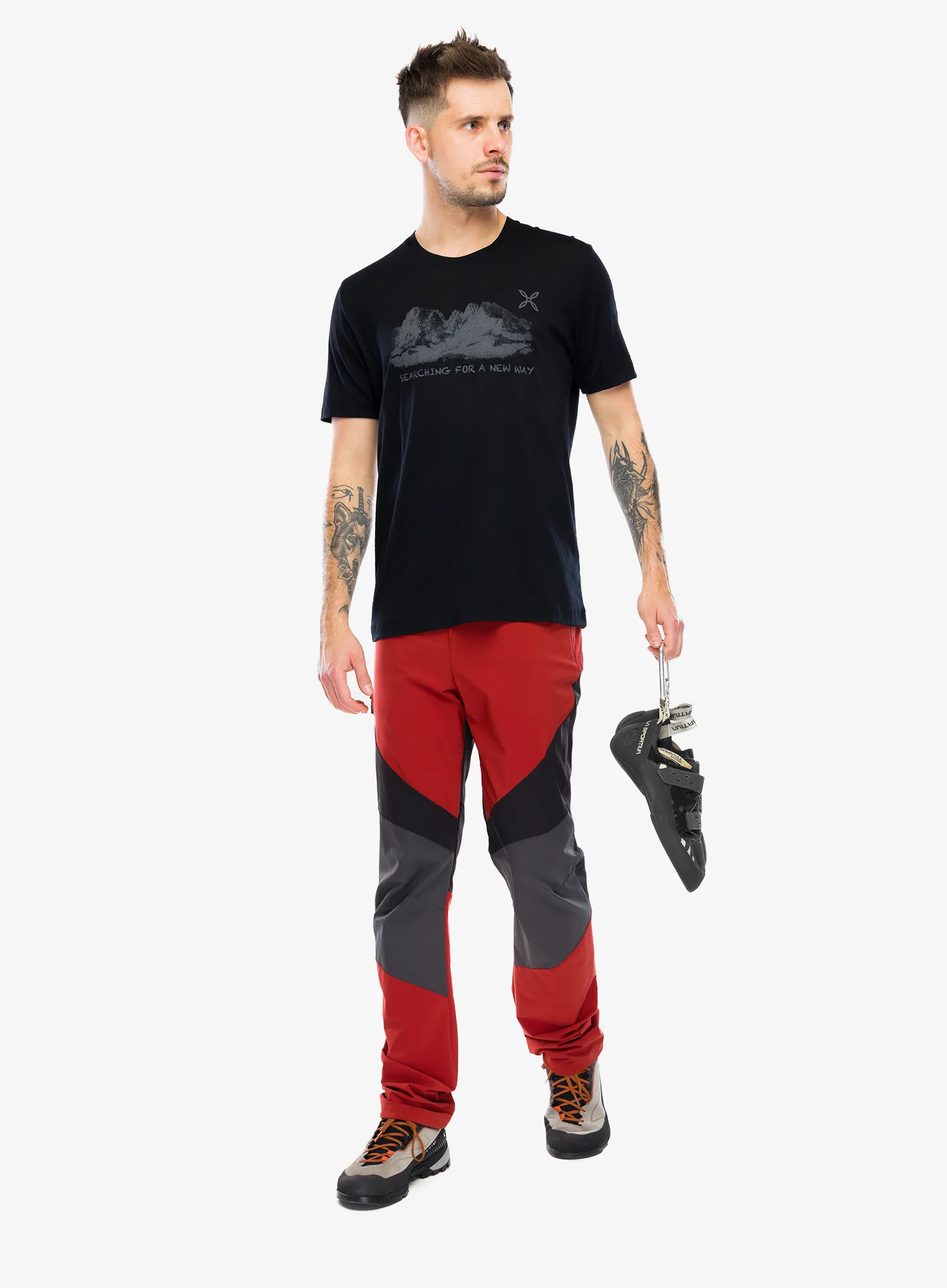 Laipiojimo kelnės Montura Spitze Evo Pants - tobacco