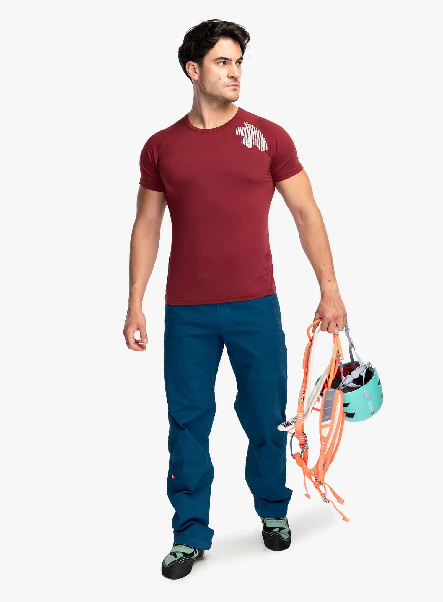 Vyriškos laipiojimo kelnės Ocun Honk Pants - blue opal