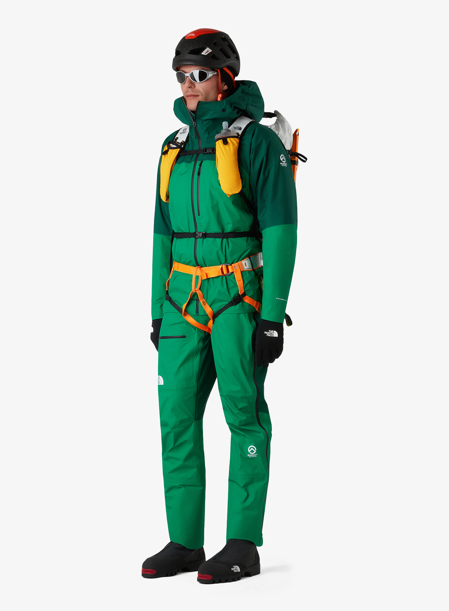 Lietaus kelnės The North Face Summit Futurelight AMK Climb Pant - cordillera green/apex green