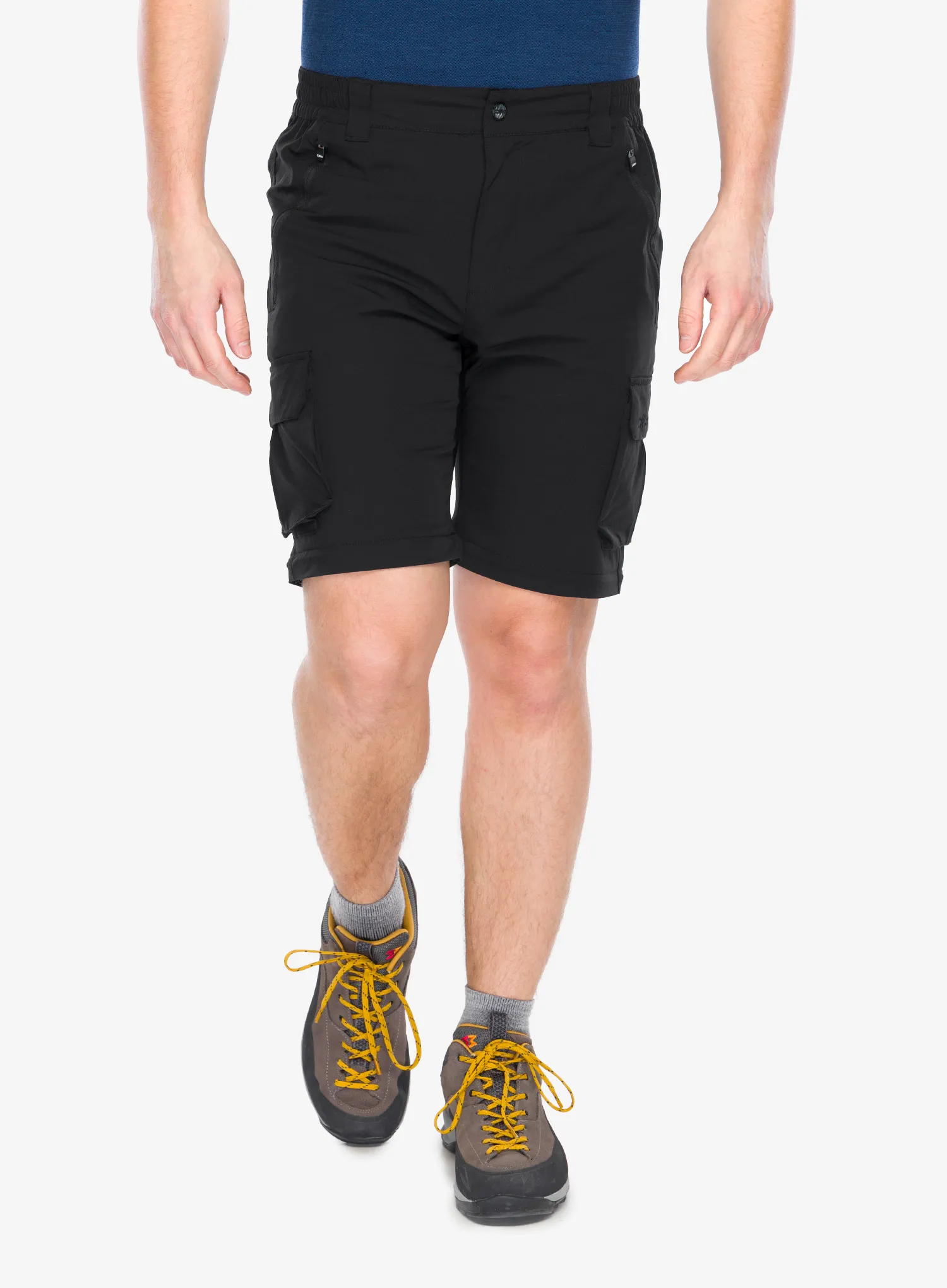 Kelnės su nusegamomis klešnėmis CMP Flux Zip Off Pant - nero