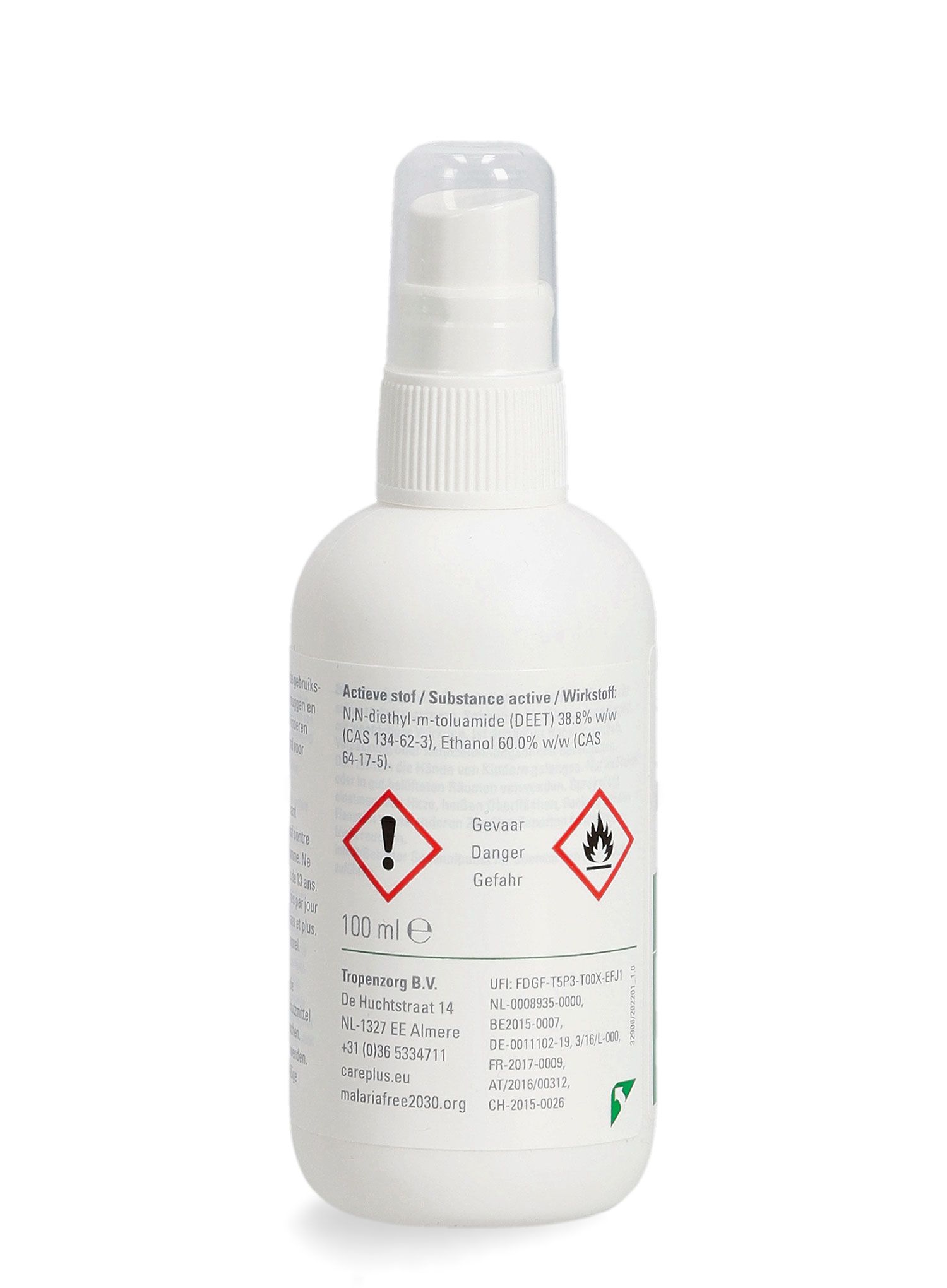 Purškalas nuo uodų Care Plus Anti-Insect Deet Spray 40% 100ml