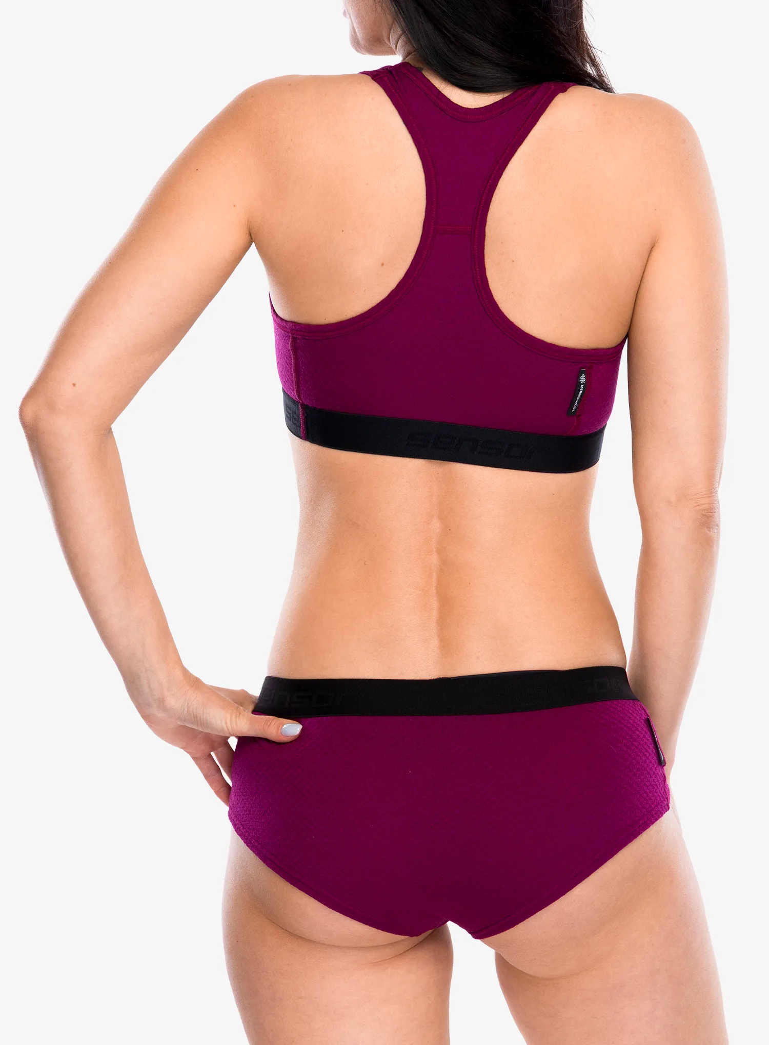 Sportinė liemenėlė Sensor Merino DF Bra - lilla