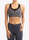 Sportinė liemenėlė Patagonia Wild Trails Sports Bra - space dye/narwhal grey