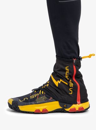 Bachilai La Sportiva Winter Running Gaiter - black/yellow