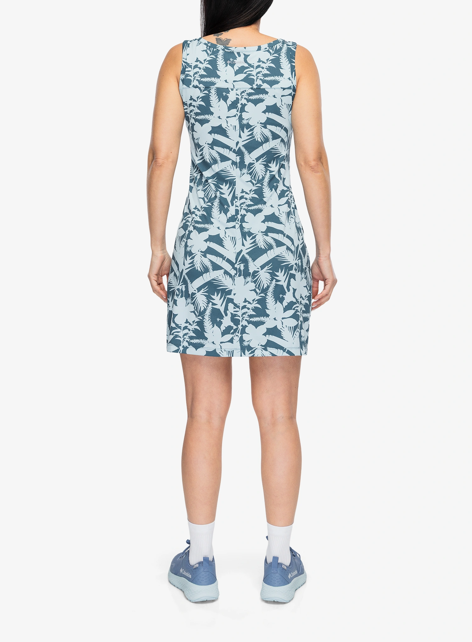 Sportinė suknelė Columbia Chill River Printed Dress - everblue/botaniflage tonal
