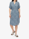 Sportinė suknelė Royal Robbins Spotless Traveler Dress SS - deep blue briar pt