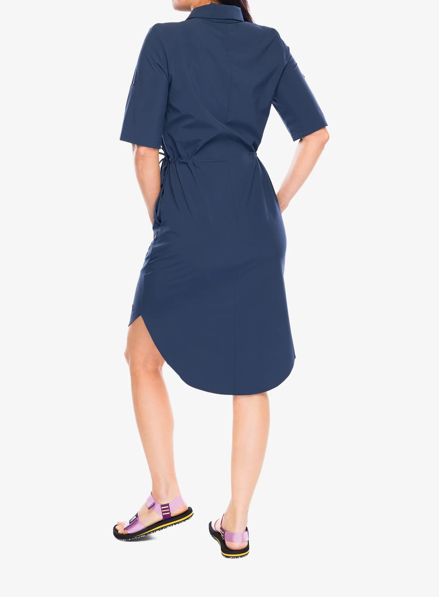 Sportinė suknelė Royal Robbins Spotless Traveler Dress SS - navy