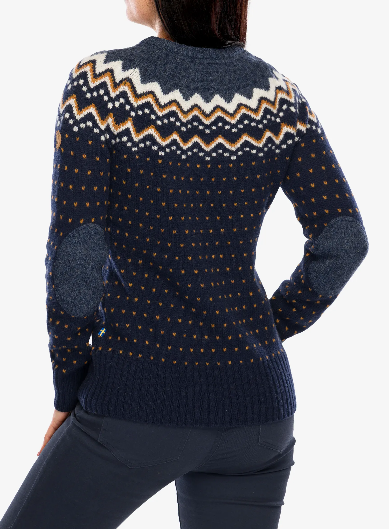 Moteriškas megztinis Fjallraven Ovik Knit Sweater - dark navy