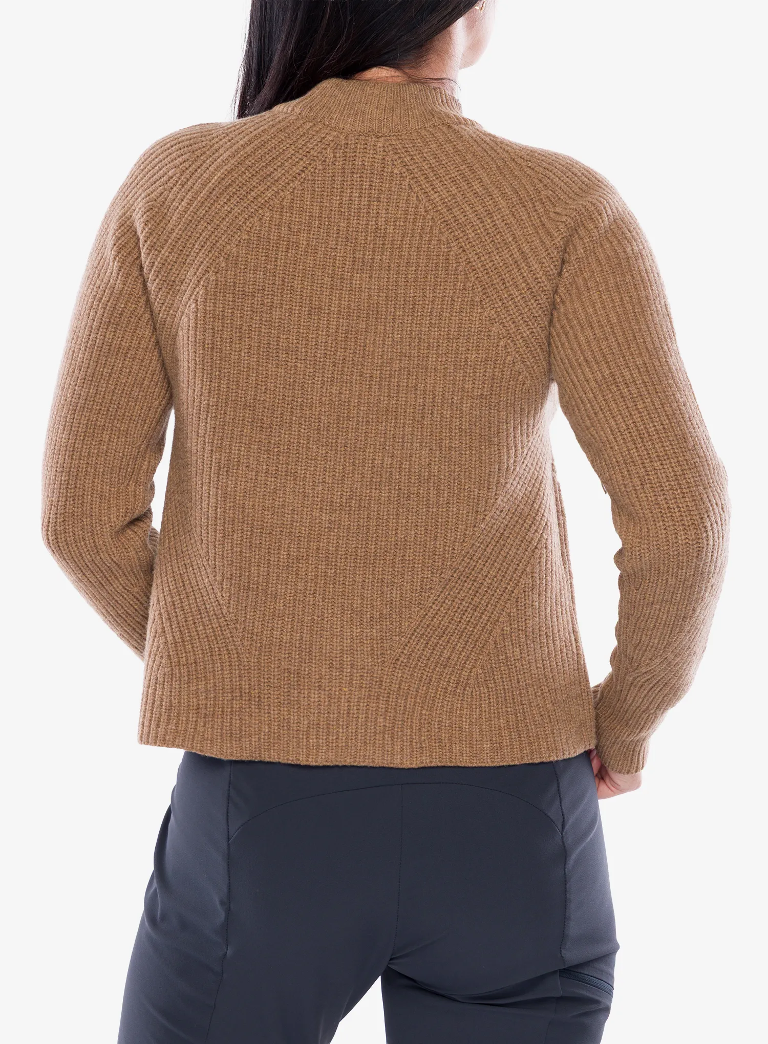 Moteriškas megztinis Royal Robbins Rockcraft Mock Neck - tawny htr