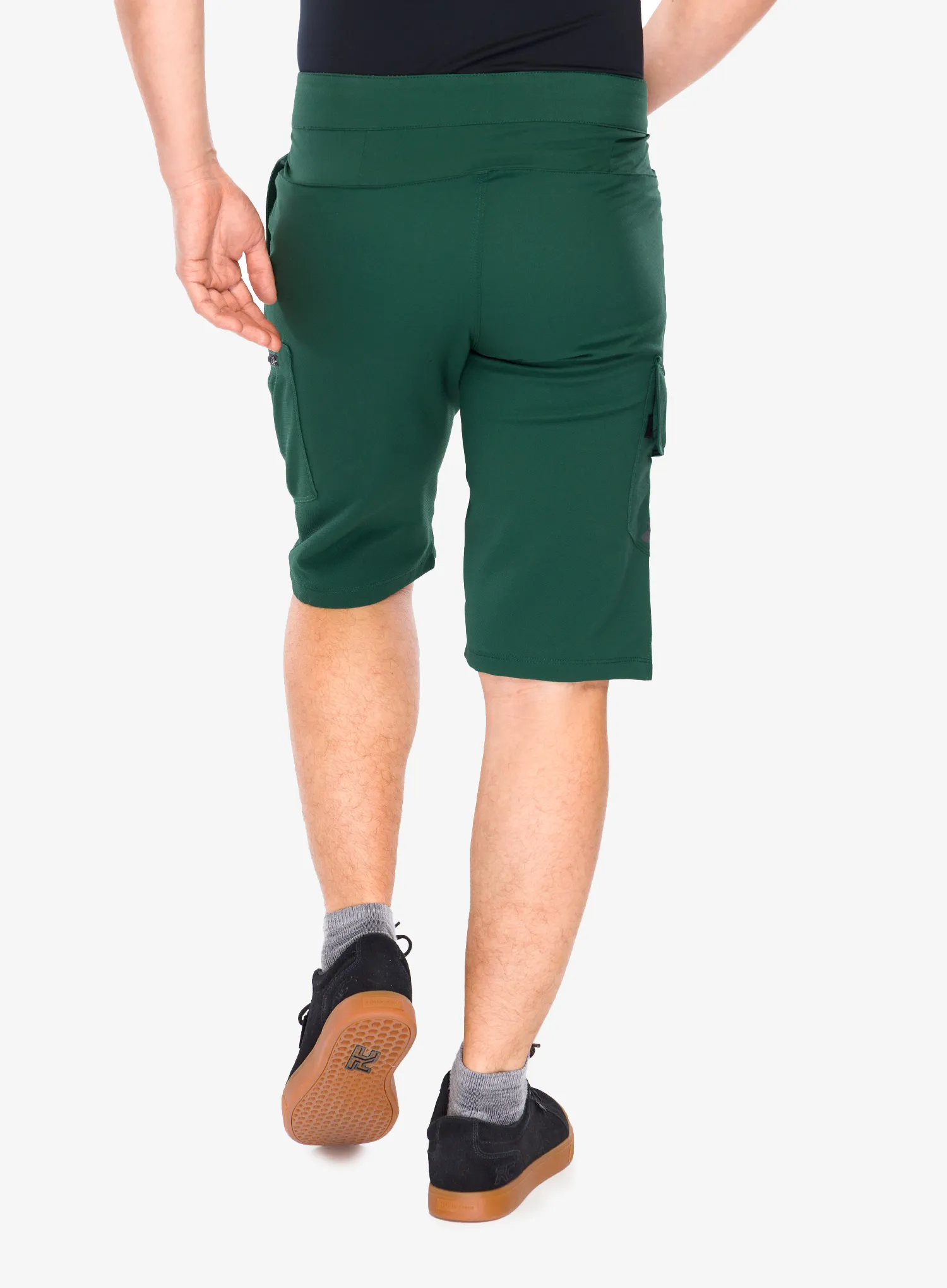 Dviratininko šortai 100% Ridecamp Short - forest green