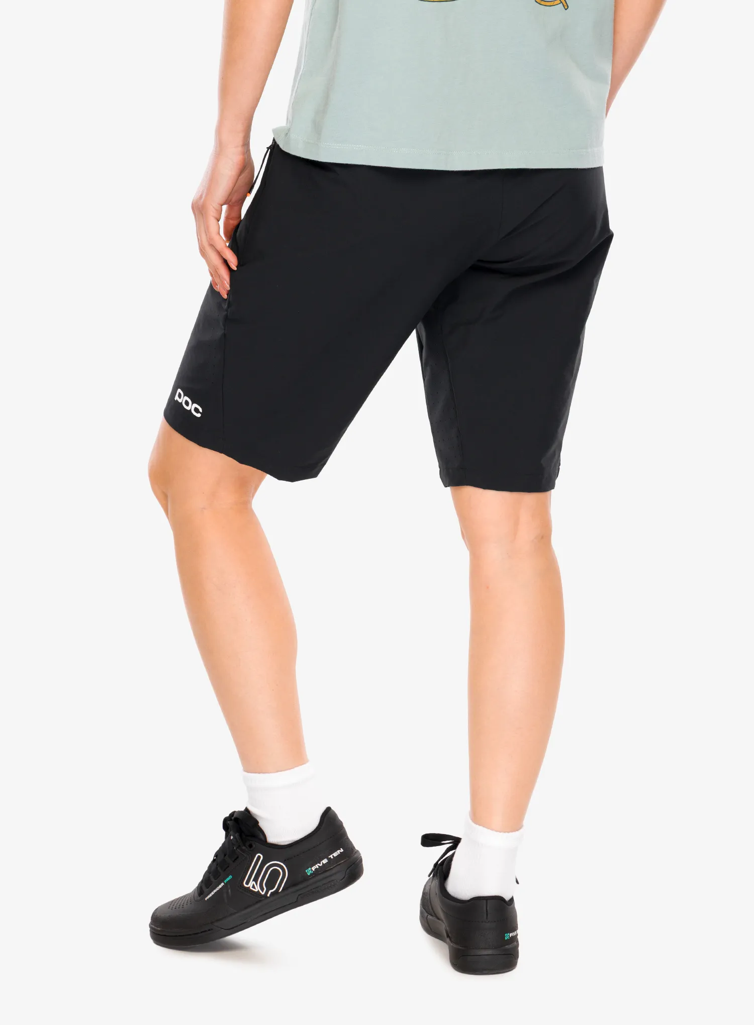 Dviratininko šortai moterims POC Motion Air Shorts - black