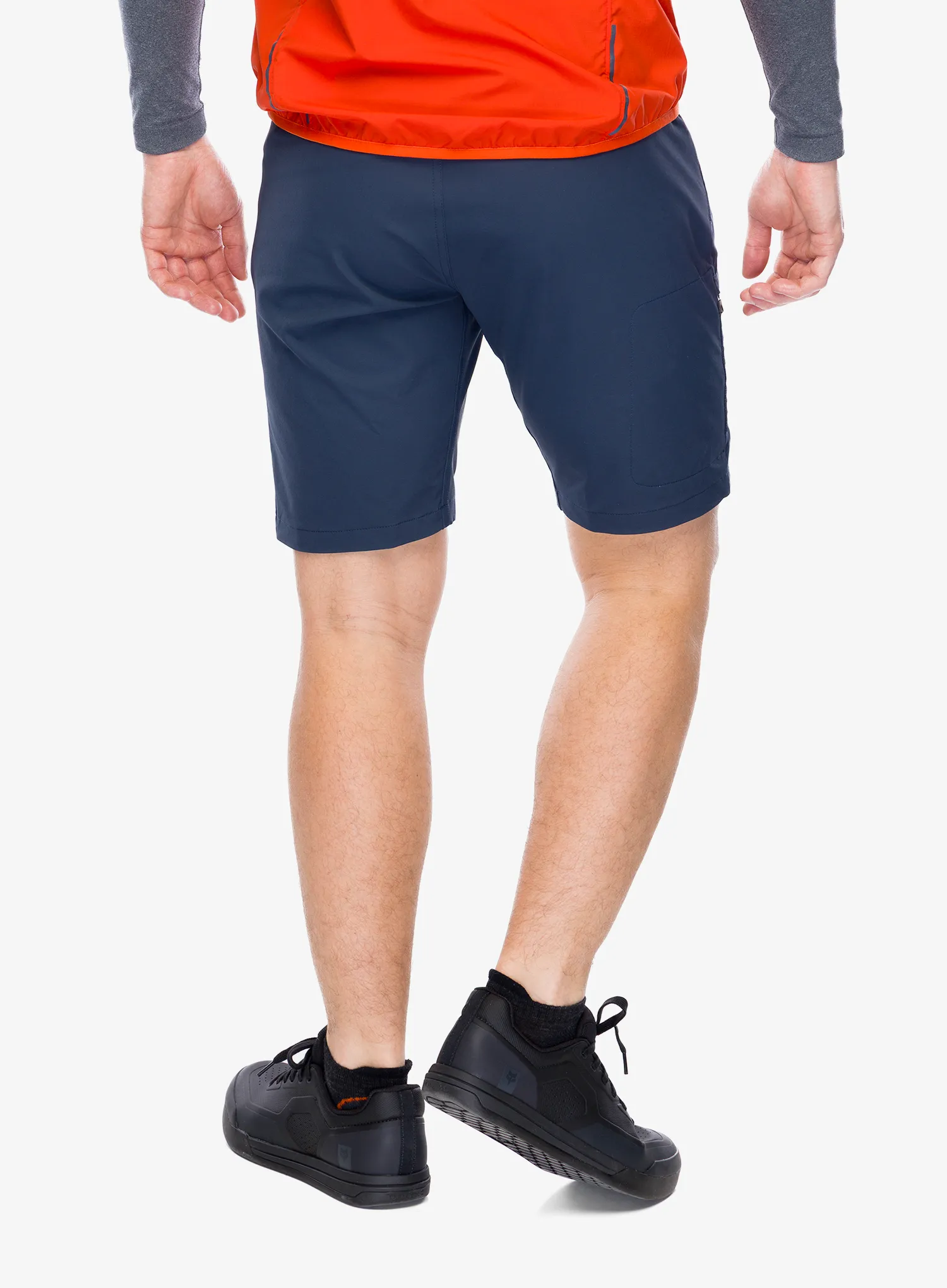 Dviratininko šortai Fjallraven Hoja Hybrid Shorts - navy/navy