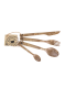 Stalo įrankiai Kupilka Cutlery - brown/brown