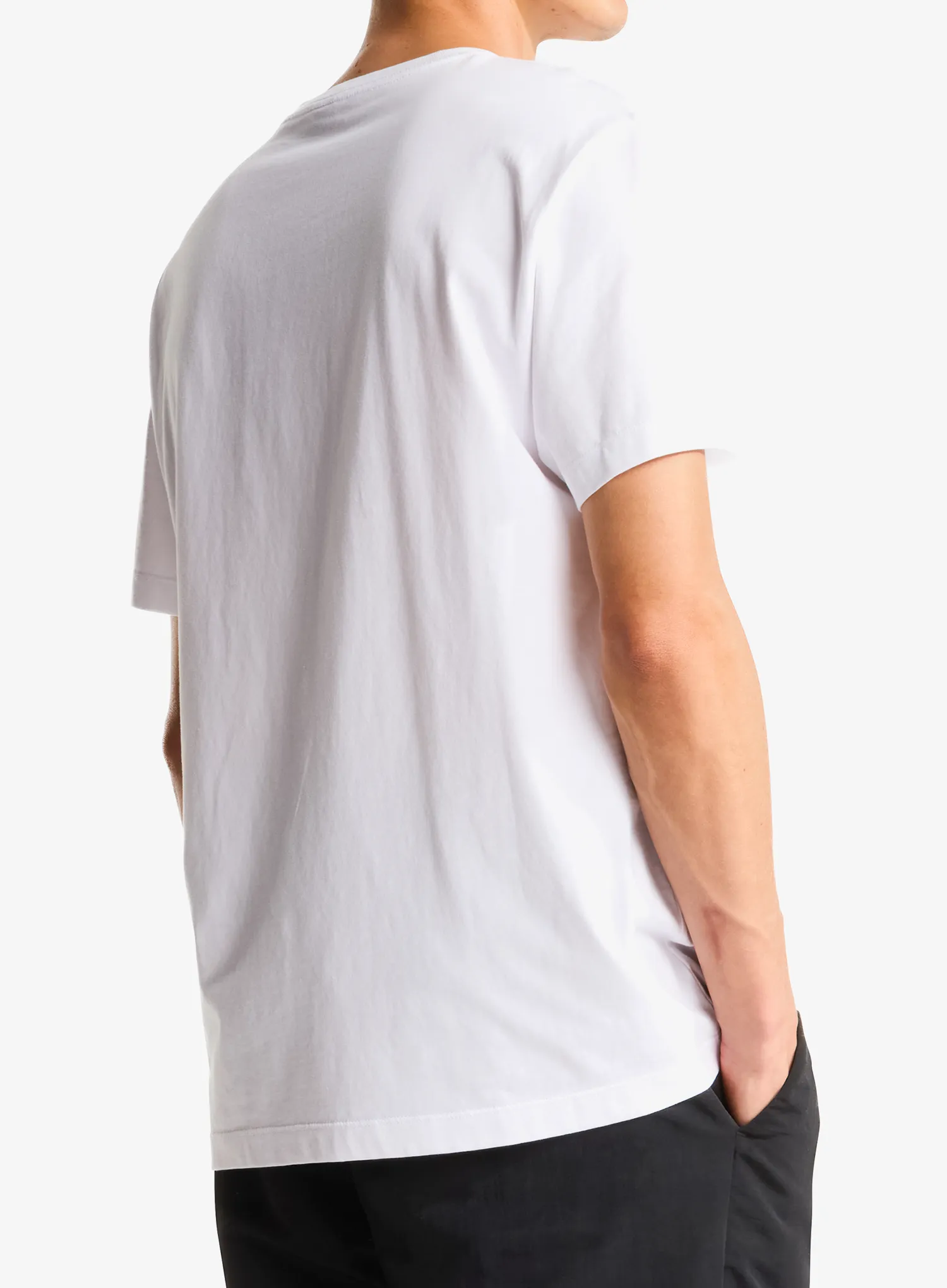 Medvilniniai marškinėliai The North Face Essential Center Logo Relaxed SS - tnf white