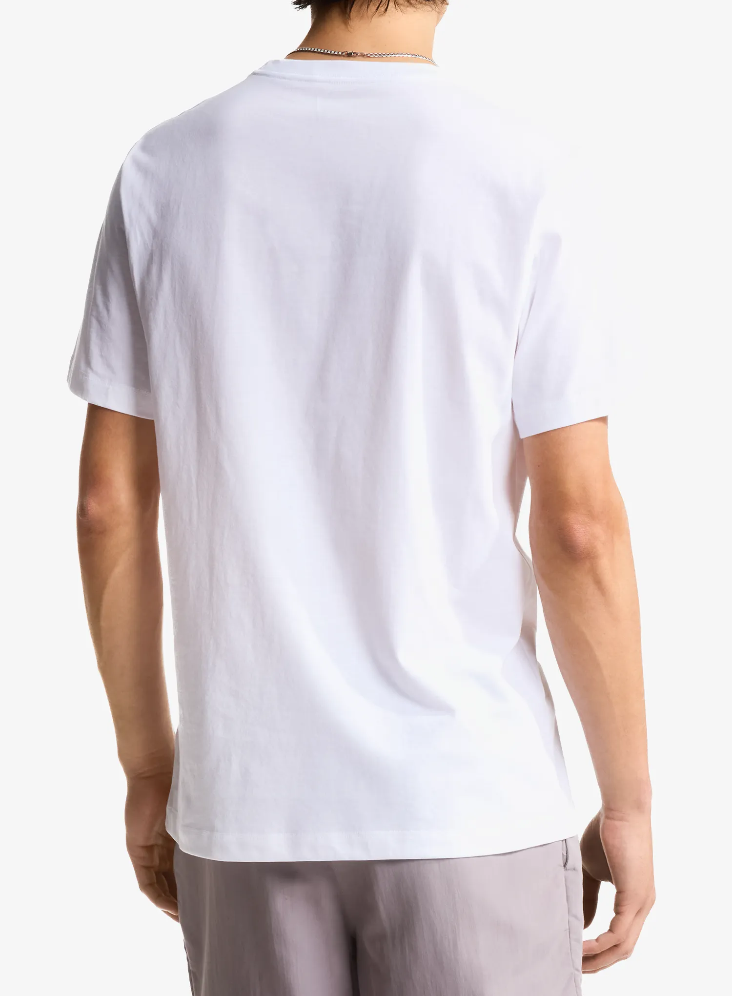 Medvilniniai marškinėliai The North Face Evolution Simple Dome Regular SS - tnf white