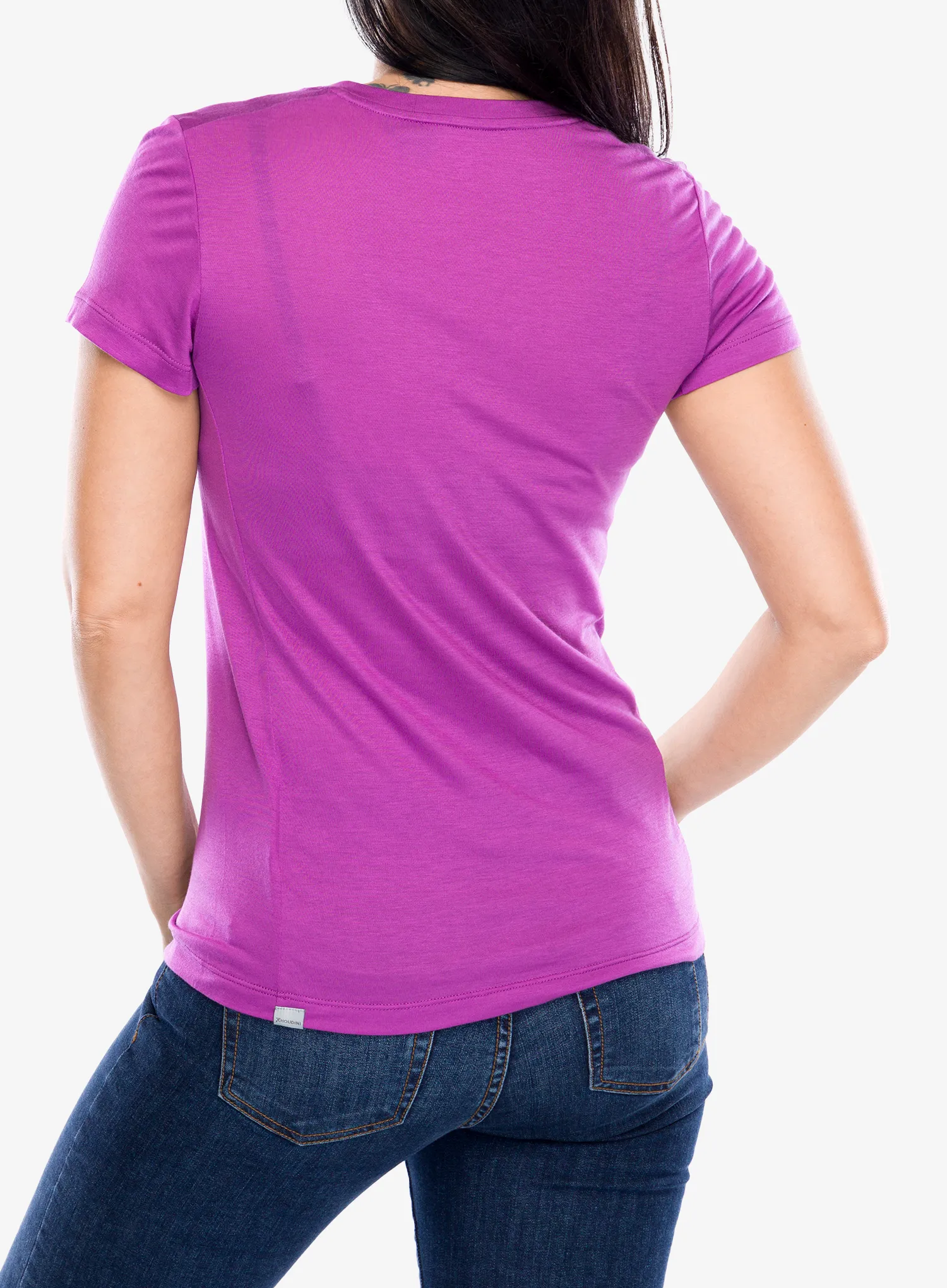 Moteriški marškinėliai Houdini Tree Tee - purple up