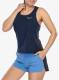 Viršus Salewa Pedroc Dry Hyb Tank - navy blazer