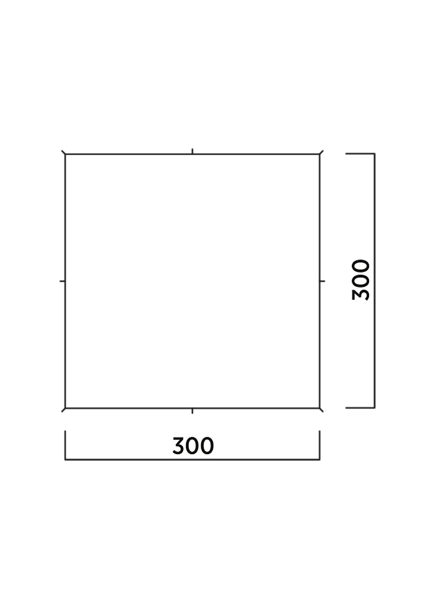 Tentas Easy Camp Norddal Tarp 3x3 m