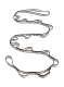 Juosta Black Diamond 12 mm Dynex Daisy Chain 140 cm - black