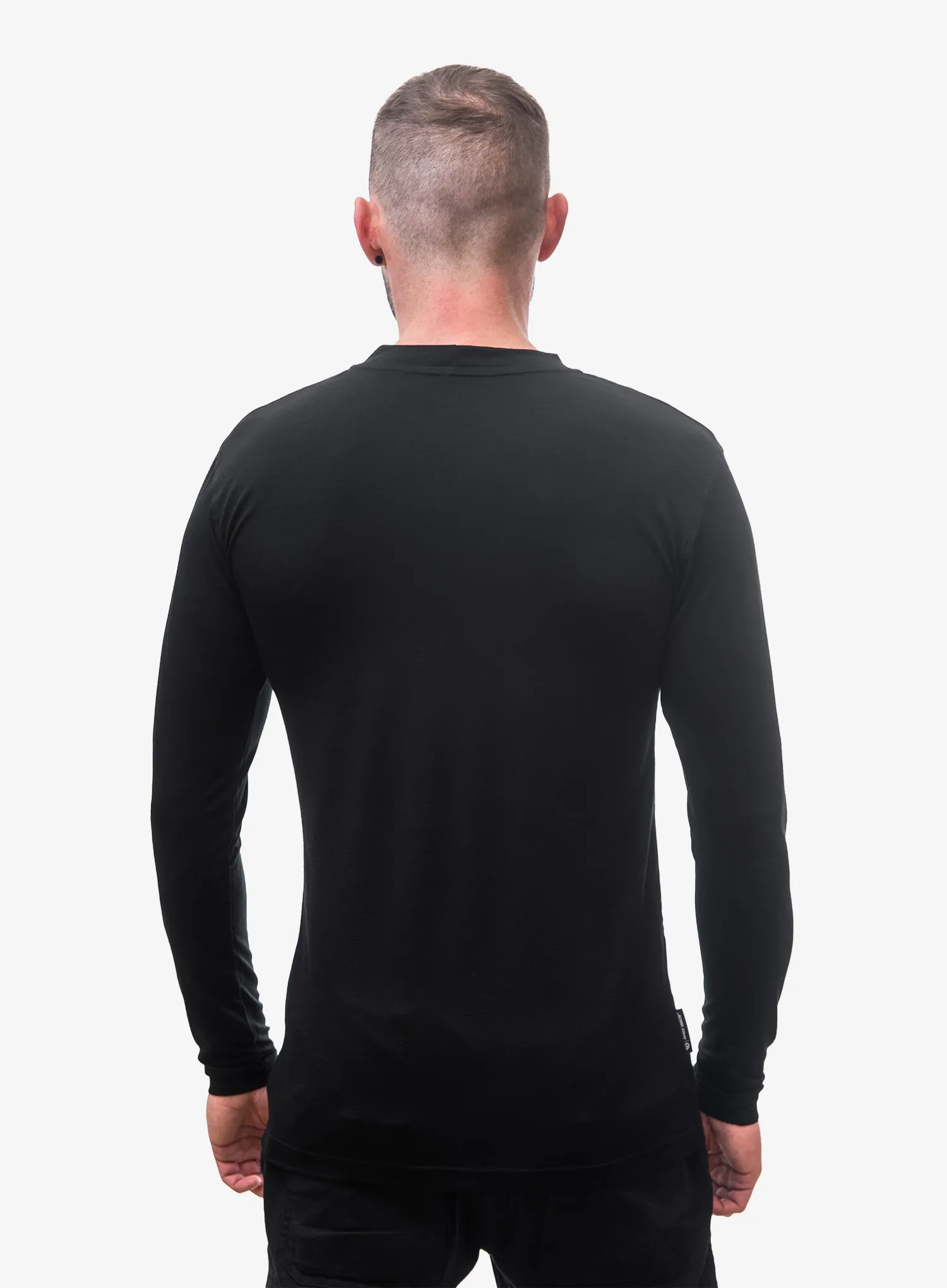 Džemperis Sensor Merino Active PT Tee L/S - black mountains