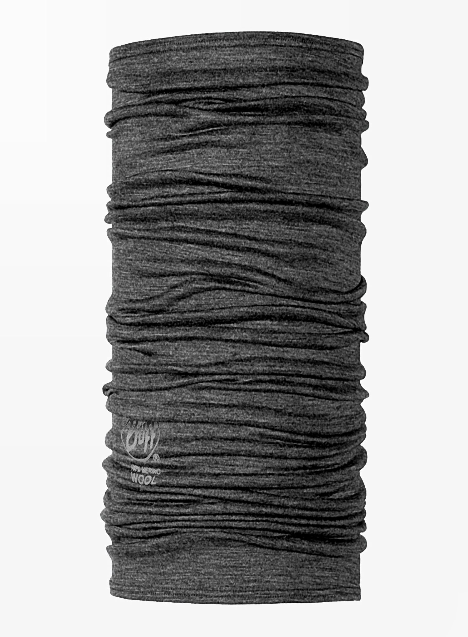 Daugiafunkcinė skara Buff Lightweight Merino Wool - solid grey
