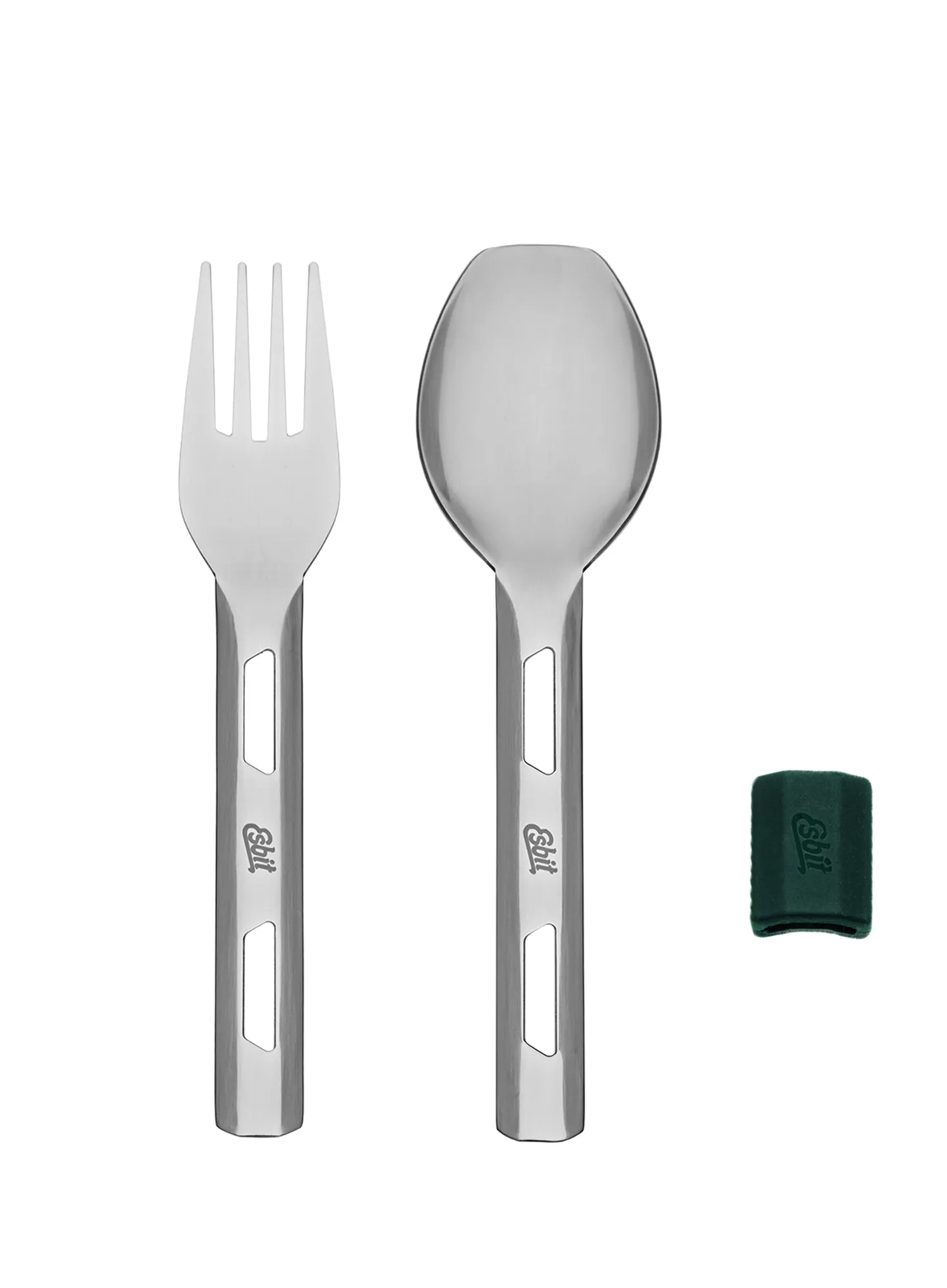 Pietų termosas Esbit Classic Food Jug with Cutlery Set 0,75L - forest green