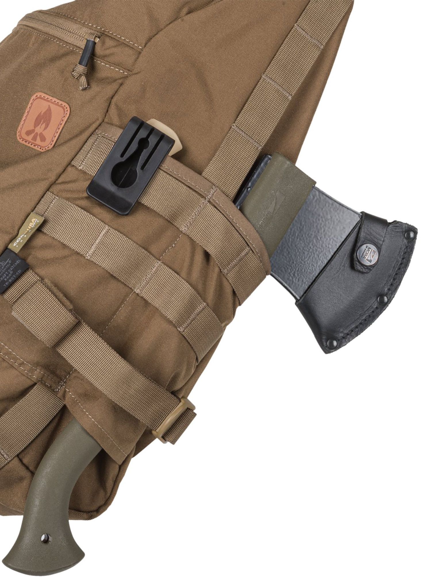 Krepšys Helikon Bushcraft Satchel - Cordura - coyote