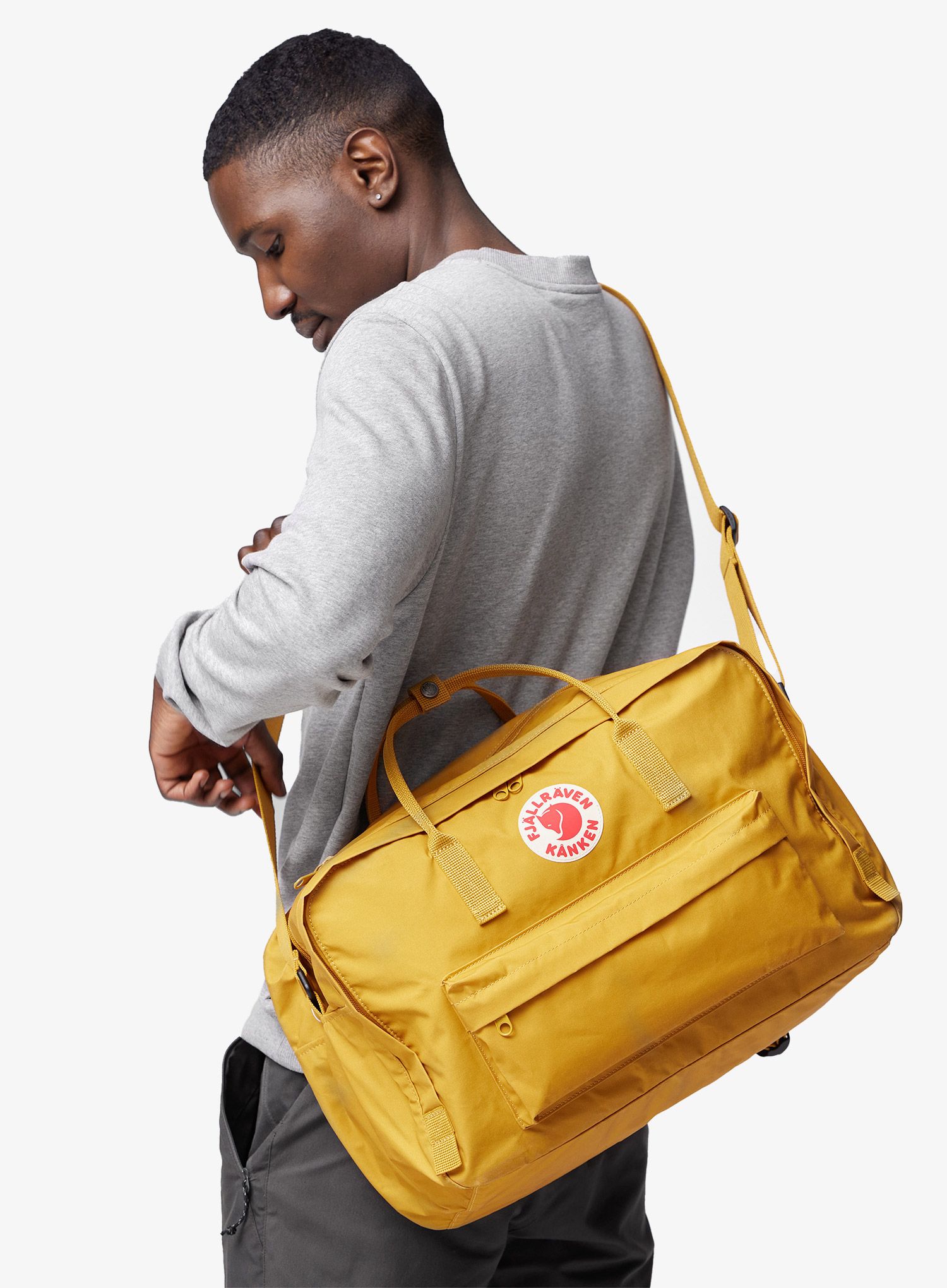 Krepšys Fjallraven Kanken Weekender - ochre
