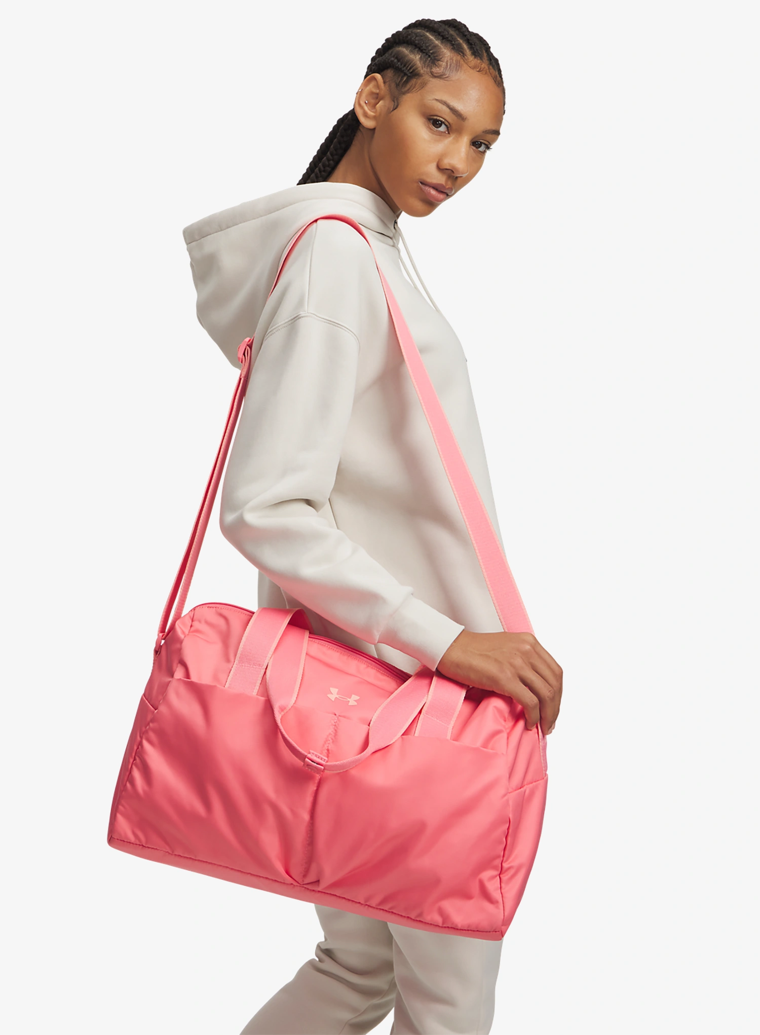 Krepšys Under Armour Studio Lite Duffle - bittersweet pink/posh pink