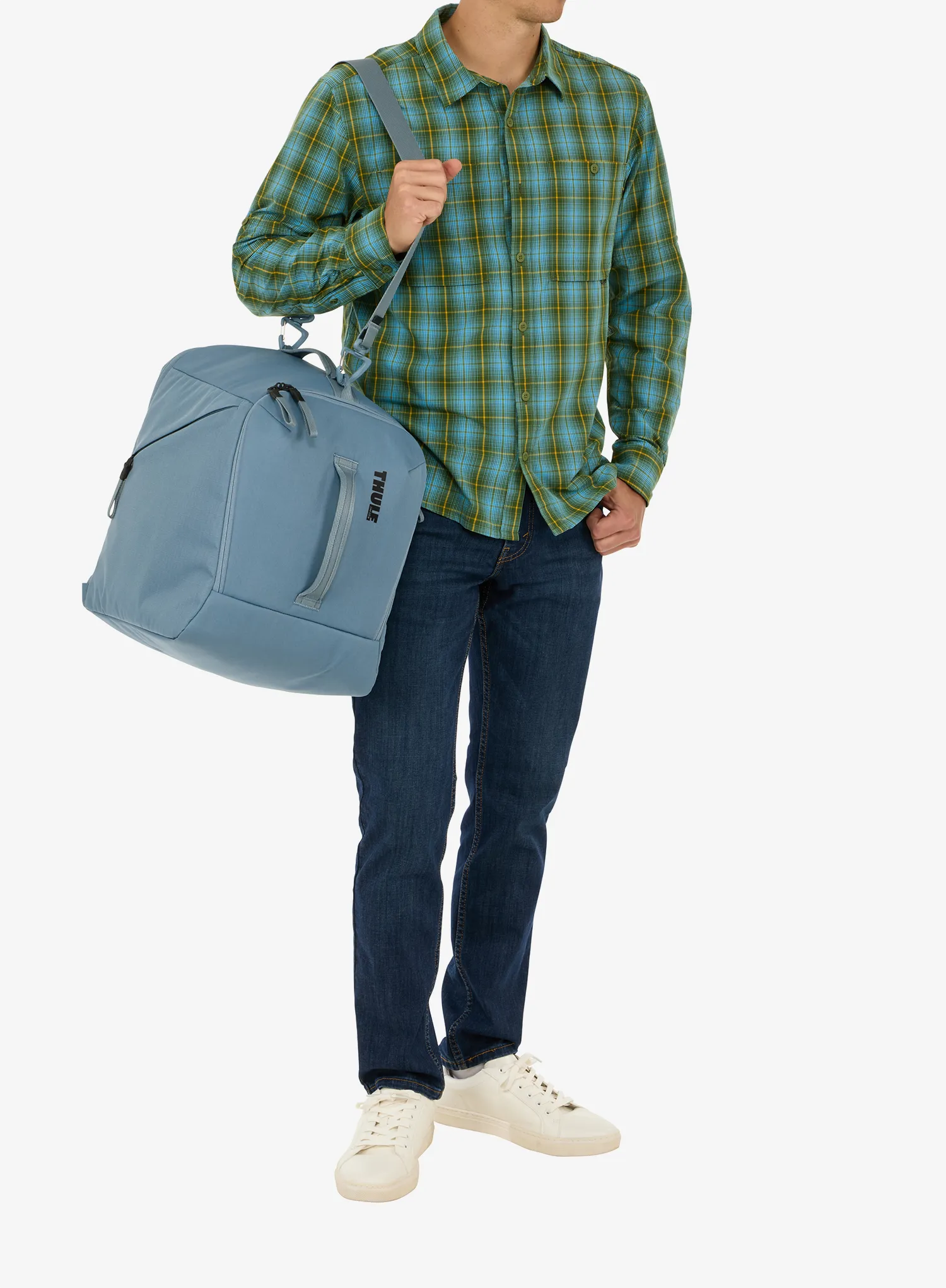 Slidinėjimo batų krepšys Thule Roundtrip Boot Bag 35L - mid blue