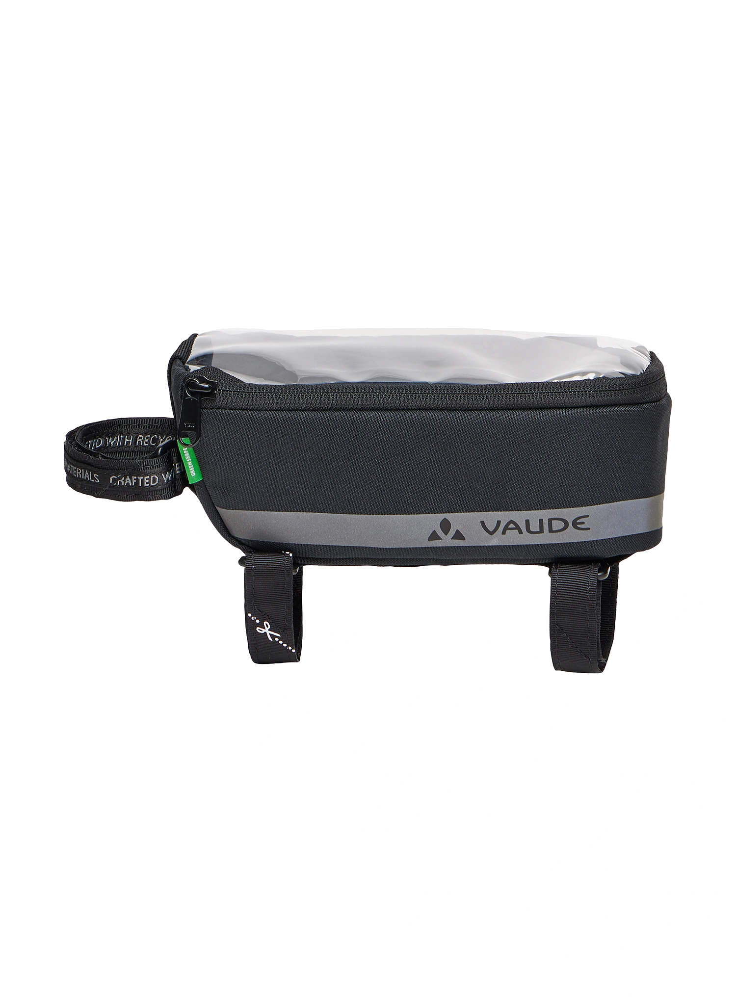 Dviračio rėmo krepšys Vaude Top Tube Phone Bag - black