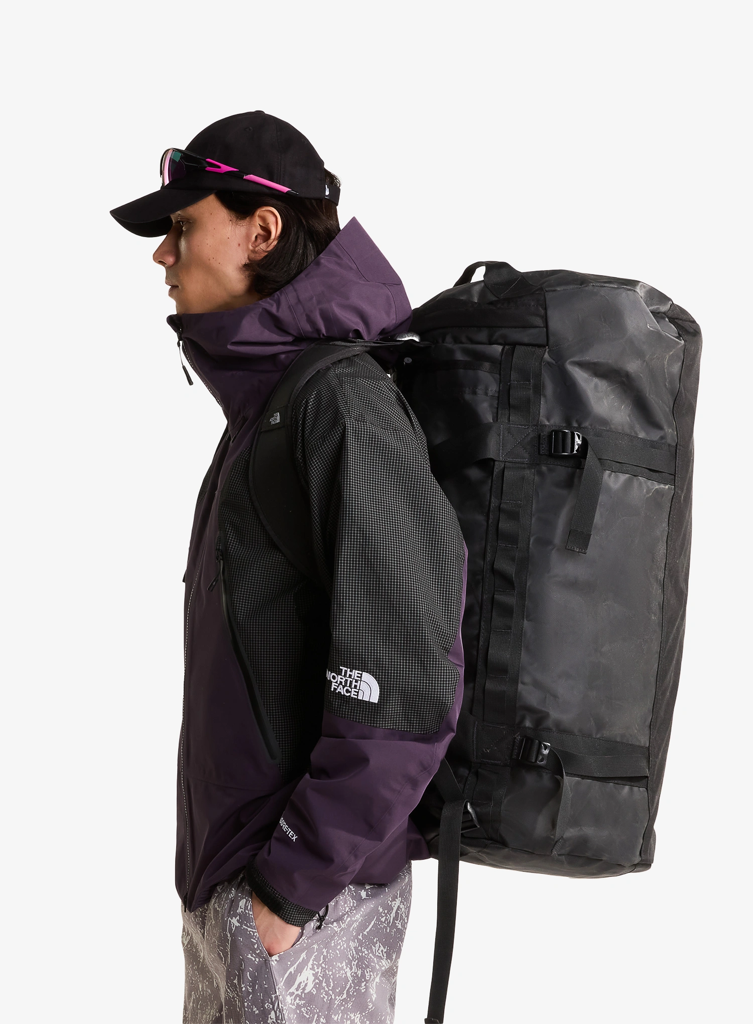 Kelioninis krepšys The North Face Base Camp Duffel L - tnf black/tnf white