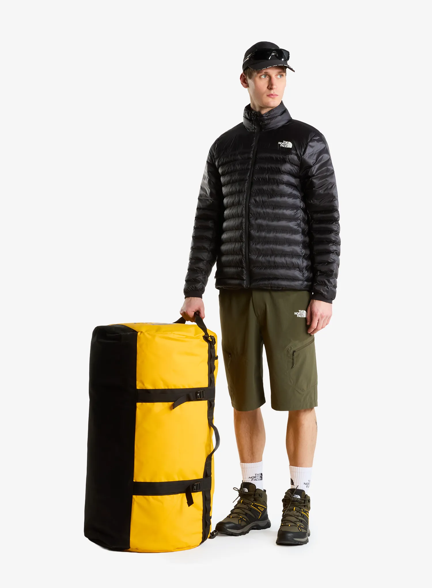 Kelioninis krepšys The North Face Base Camp Duffel XXL - summit gold/tnf black