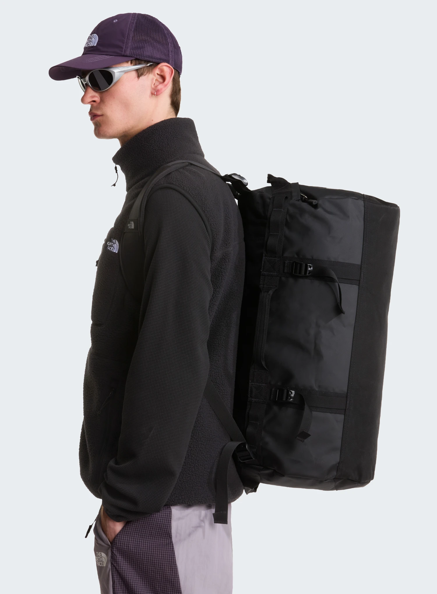 Krepšys The North Face Base Camp Duffel S - tnf black/tnf white