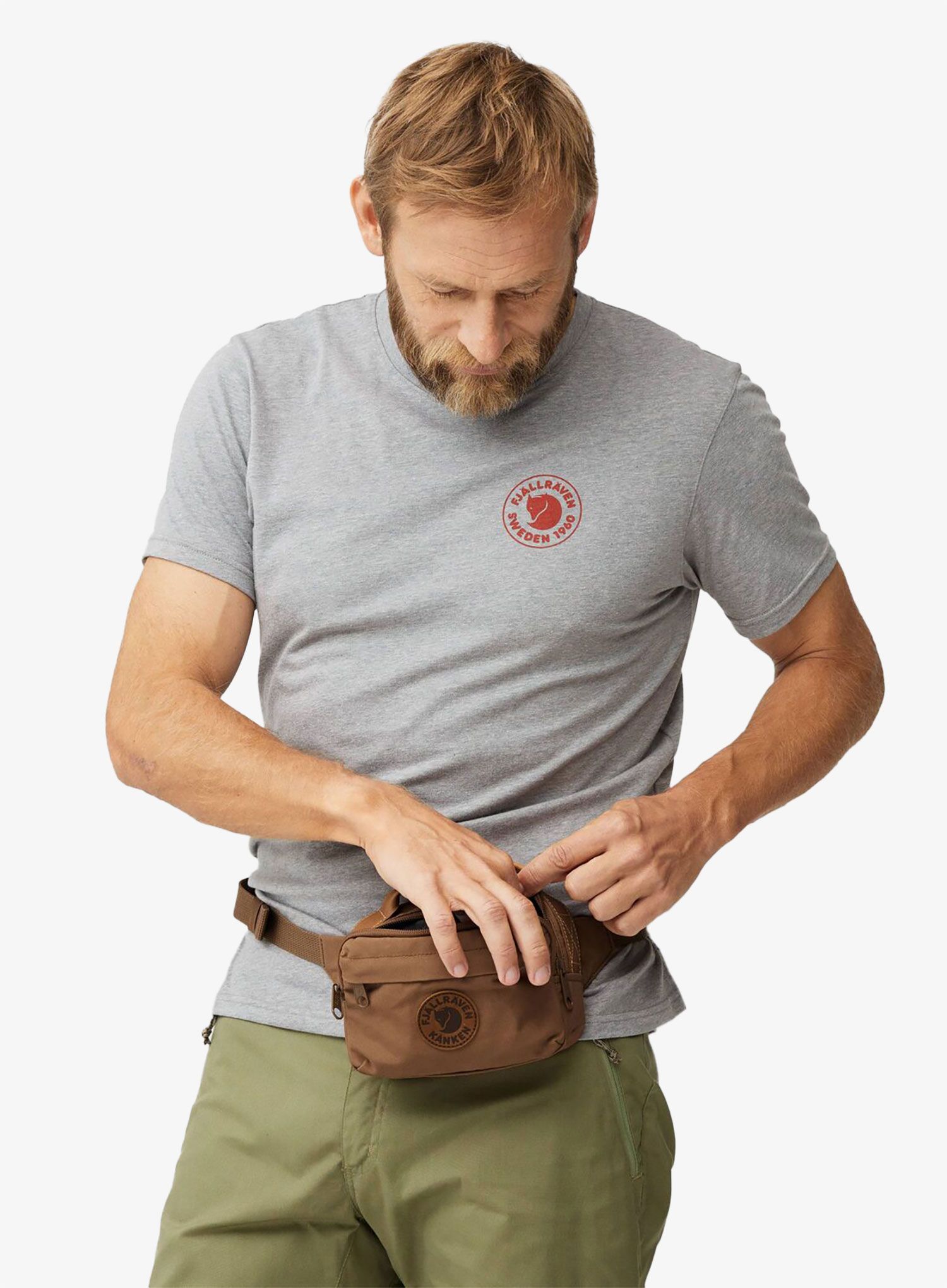 Juosmens rankinė Fjallraven Kanken No 2 Hip Pack - hazel brown