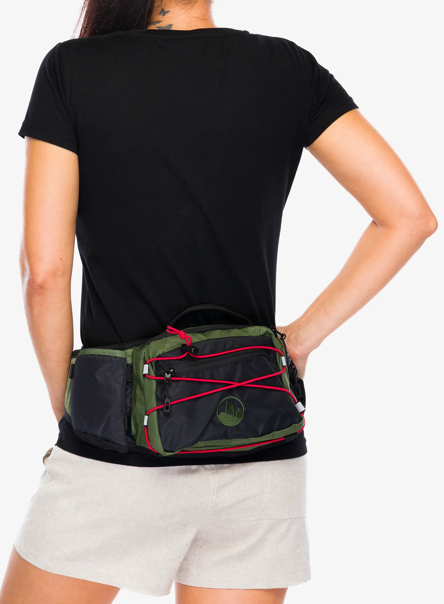 Juosmens rankinė Kohla Sprint 3L - bronze green/scarlet/caviar