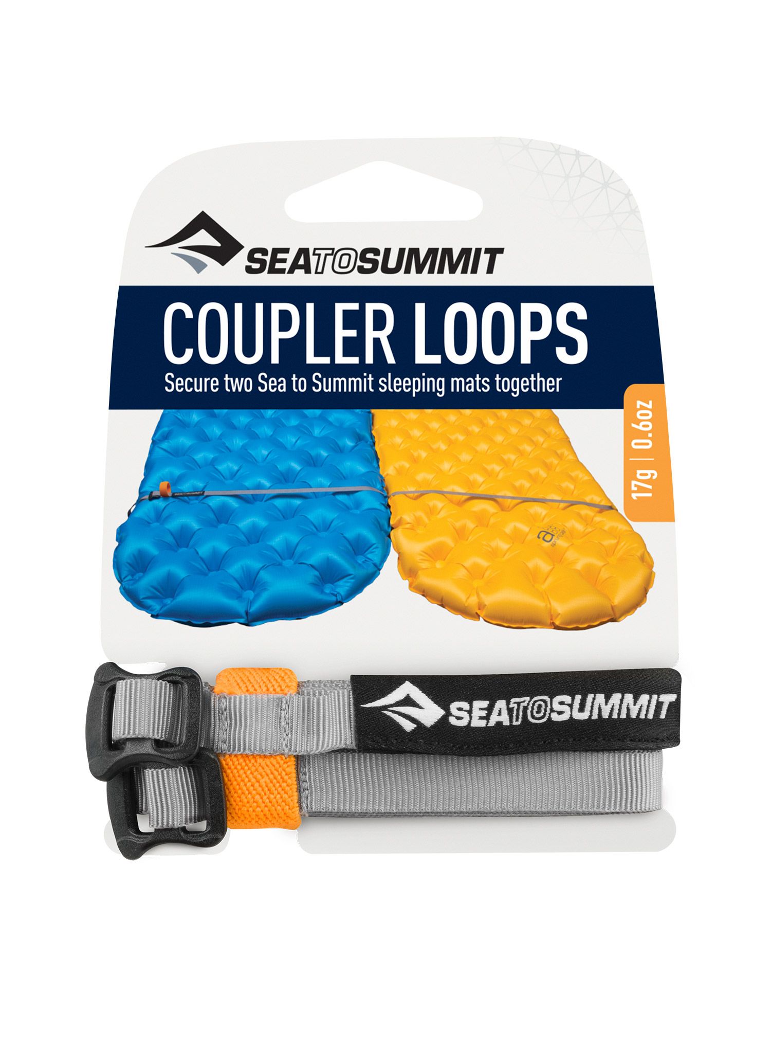 Raišteliai Sea To Summit Mat Coupler Kit Loops - grey