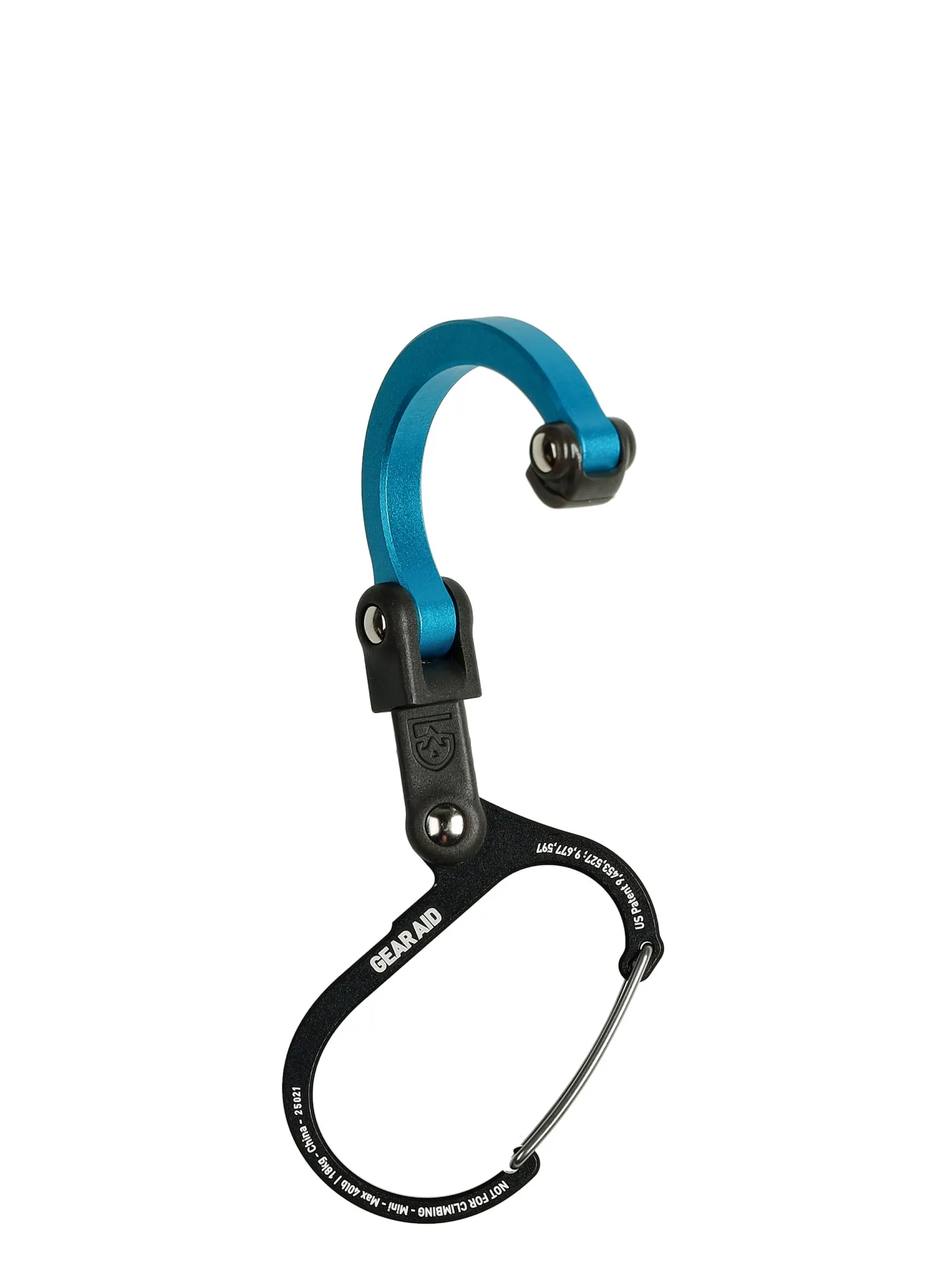 Laikiklis GearAid Heroclip Mini - black/blue