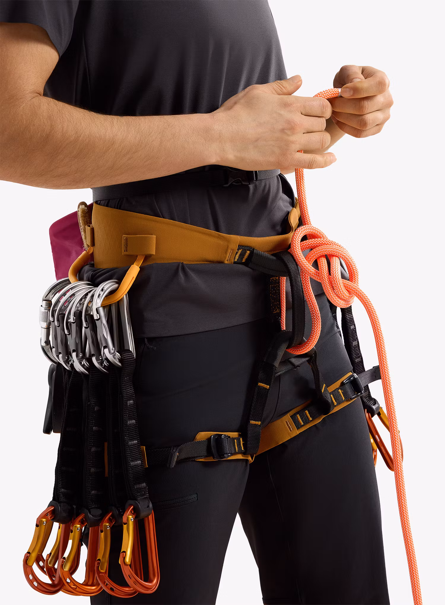 Moteriški laipiojimo apraišai Arcteryx AR-385a Harness - yukon/amaranthus/edziza