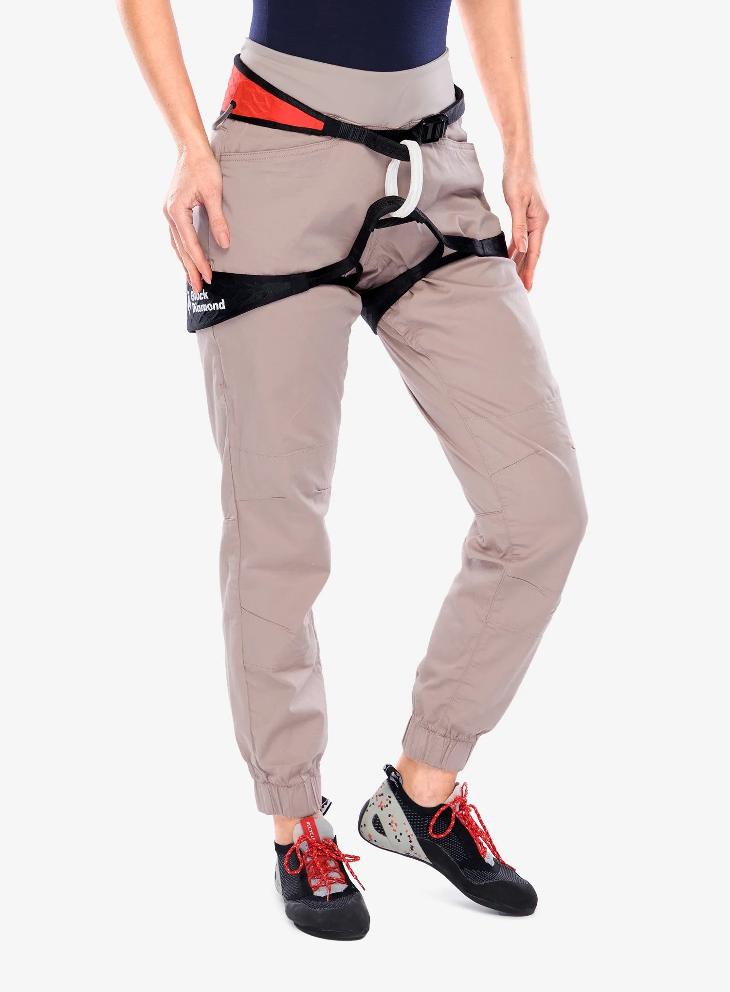 Moteriški laipiojimo apraišai Black Diamond Airnet Harness - octane/octane