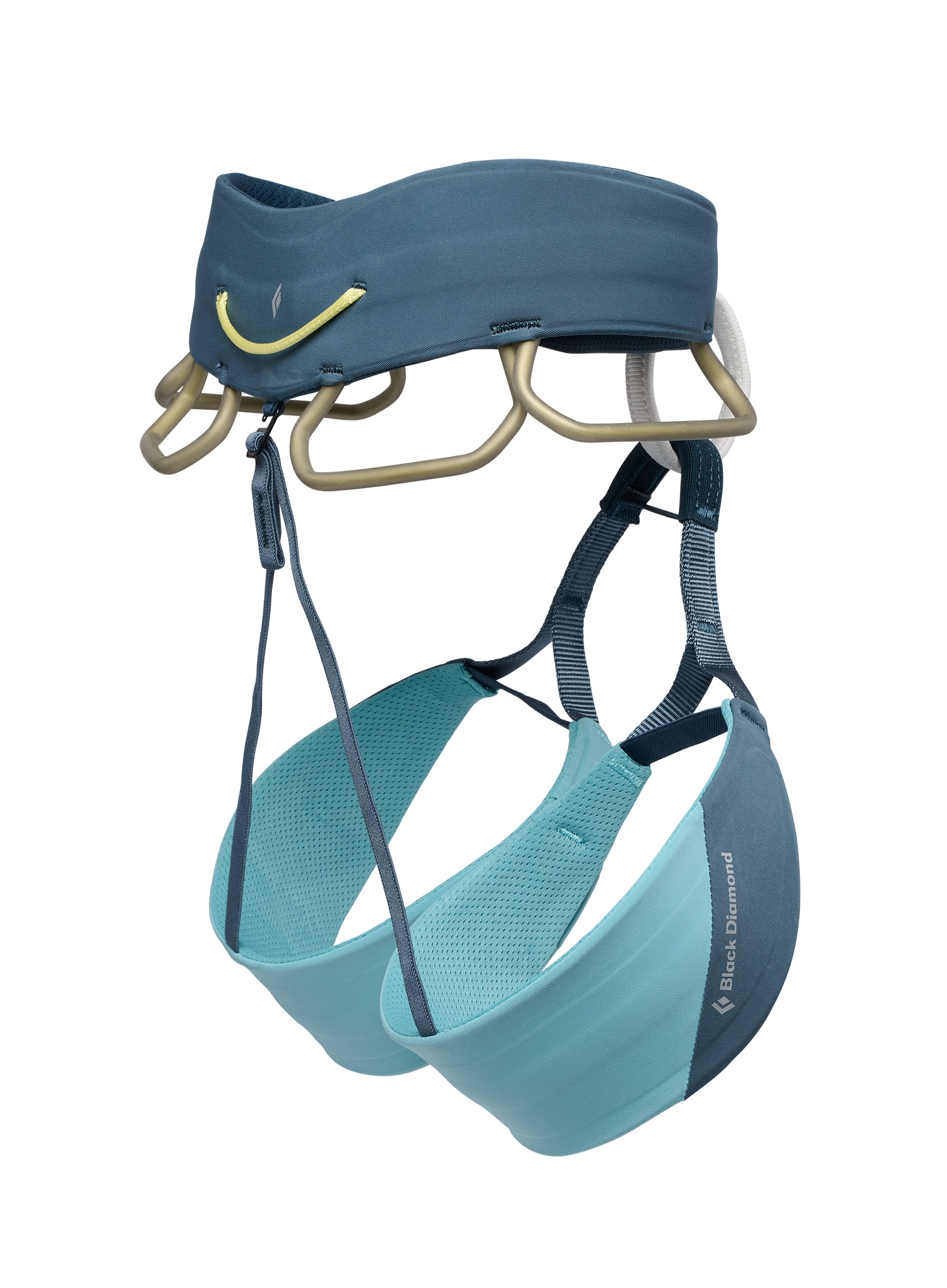 Moteriški laipiojimo apraišai Black Diamond Solution Harness - glacier
