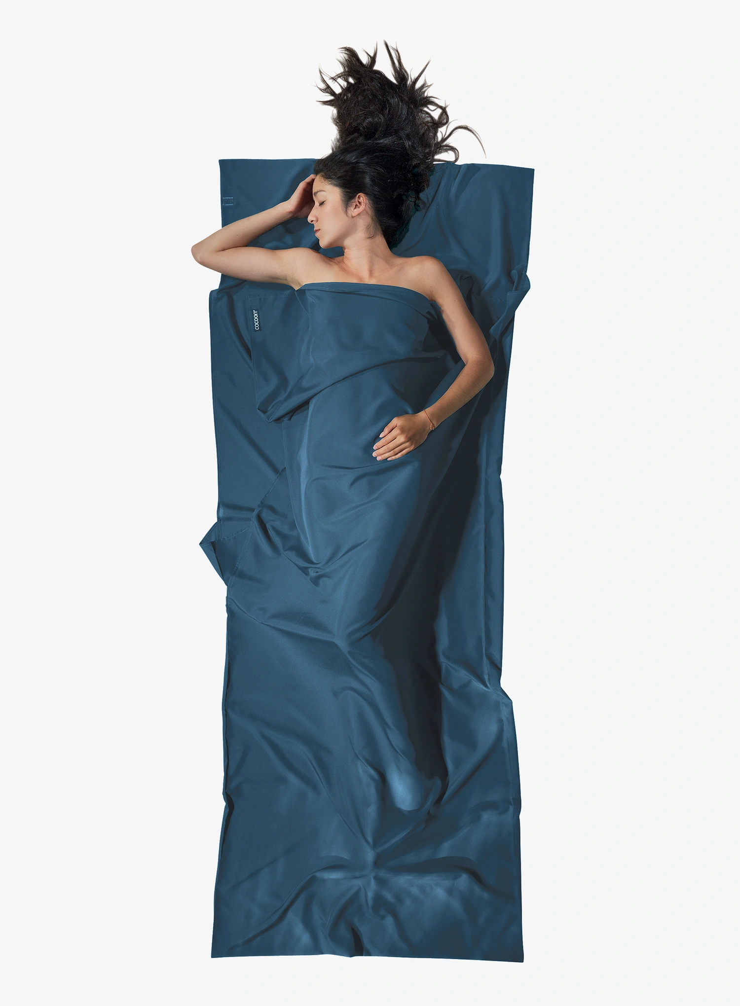 Miegmaišio įdėklas Cocoon TravelSheet - Lyocell - mystic blue