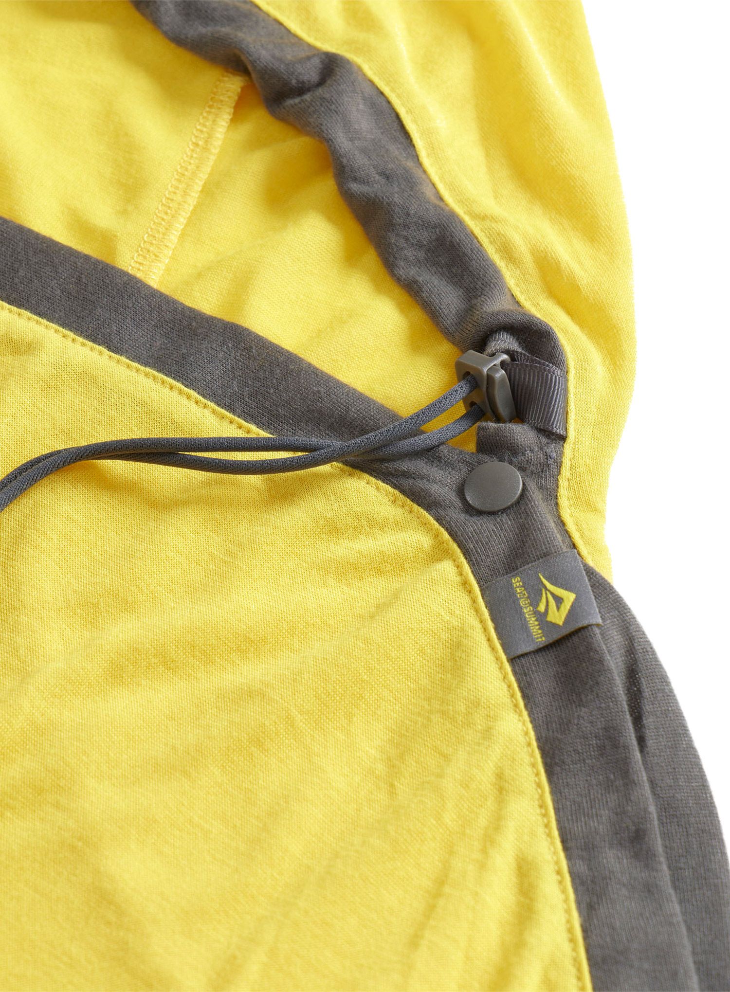 Miegmaišio įdėklas Sea to Summit Reactor Liners Mummy w/ Drawcord - yellow